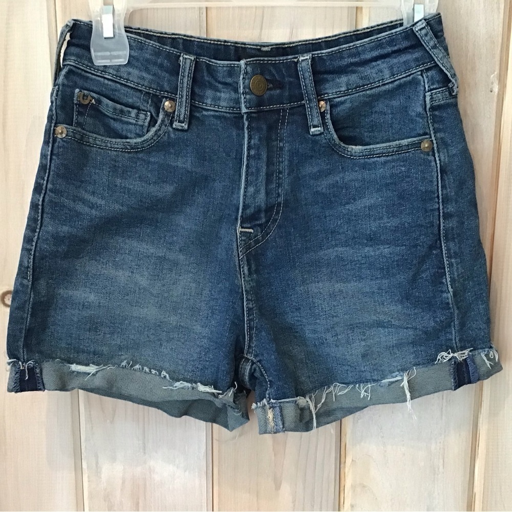 True Religion Jennie Curvy High Rise shorts